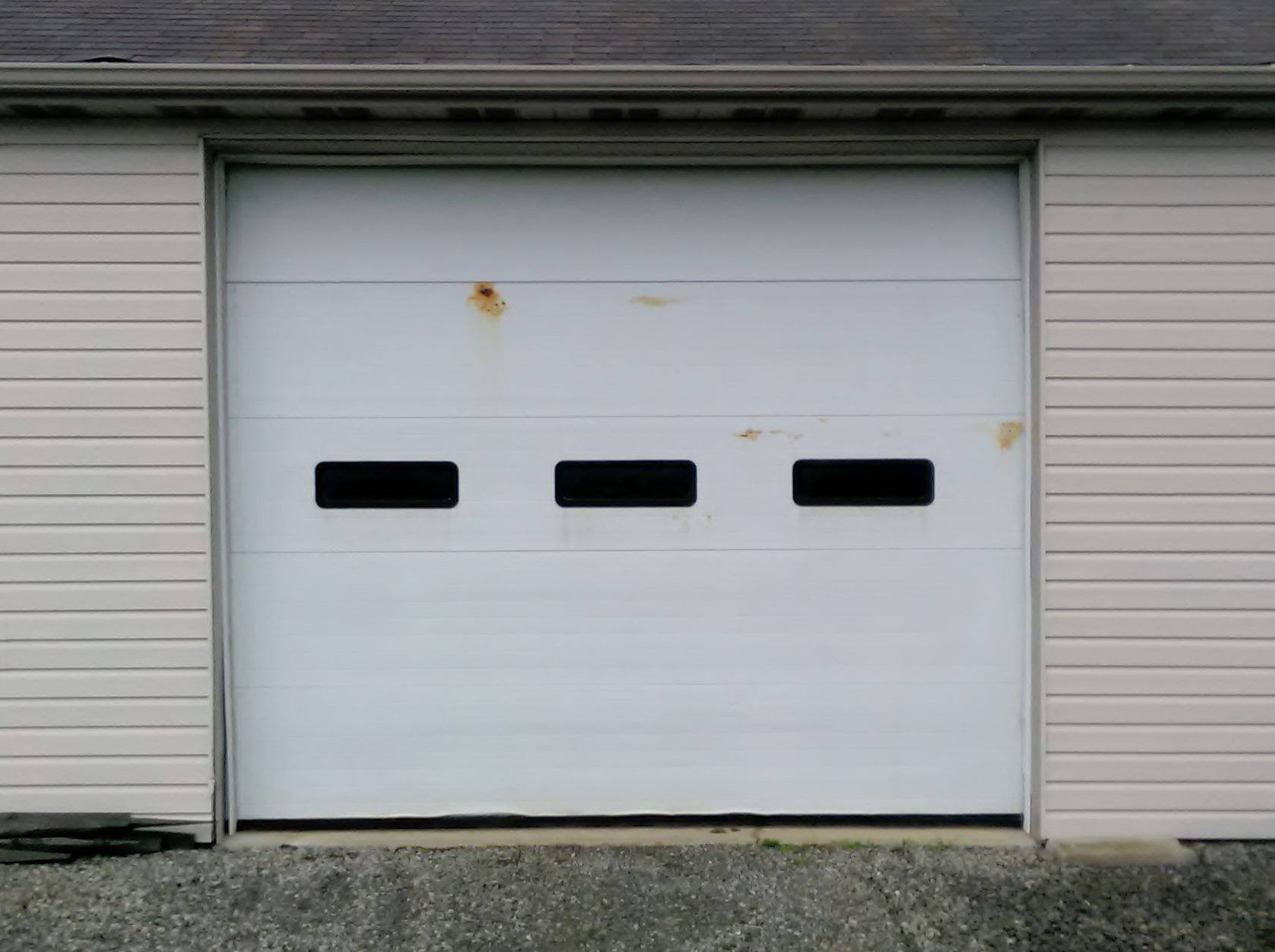 Behams Garage Doors - Before Garage Door