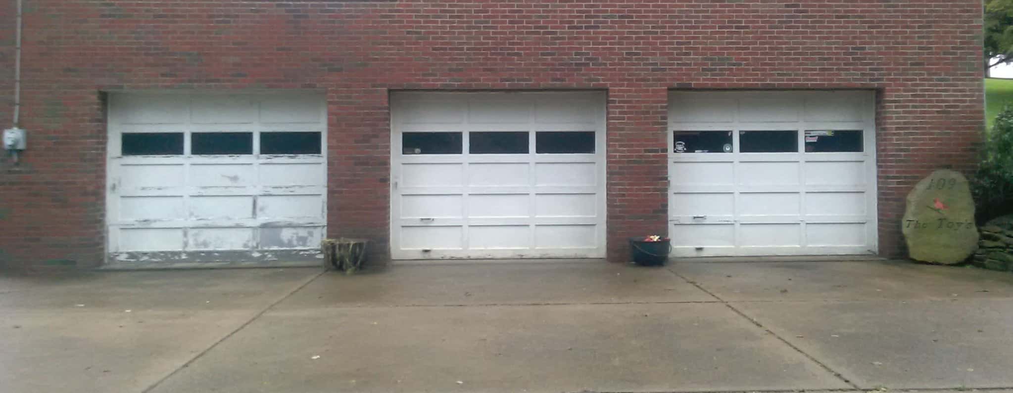 Behams Garage Doors - Before Garage Door